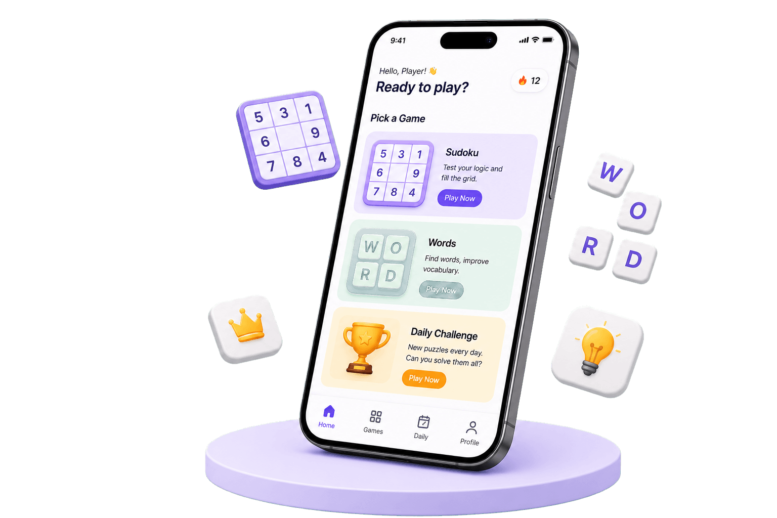 Pocket Theory mobile game collection